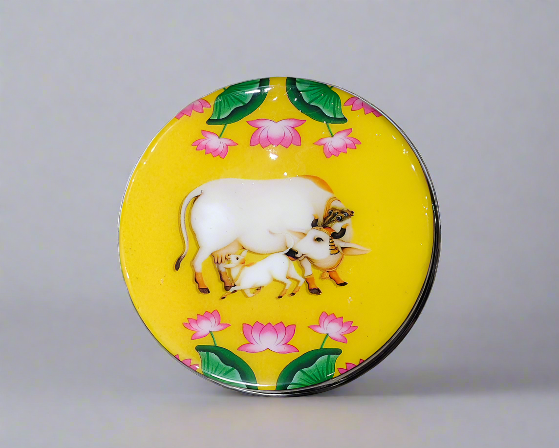 PRINTED STEEL TIFFIN BOX