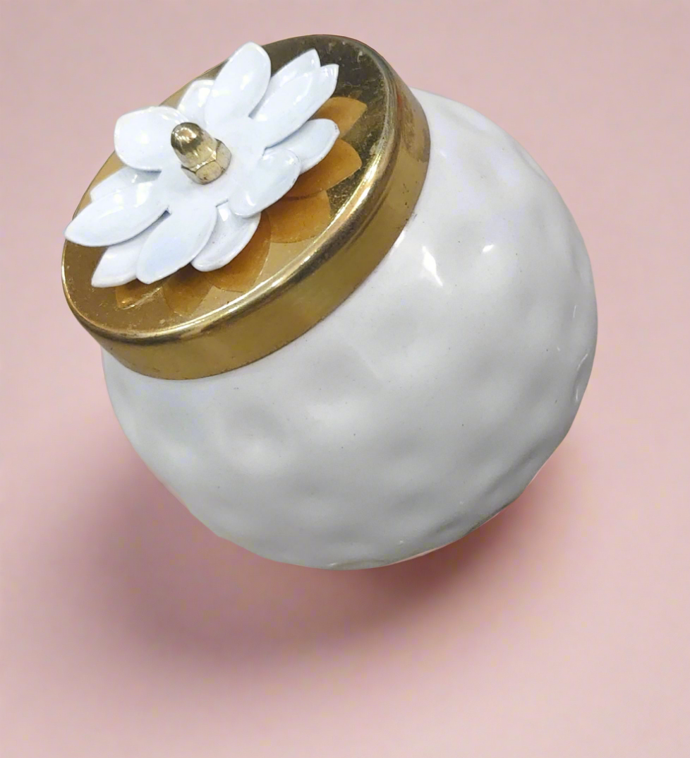 White Jar 4"