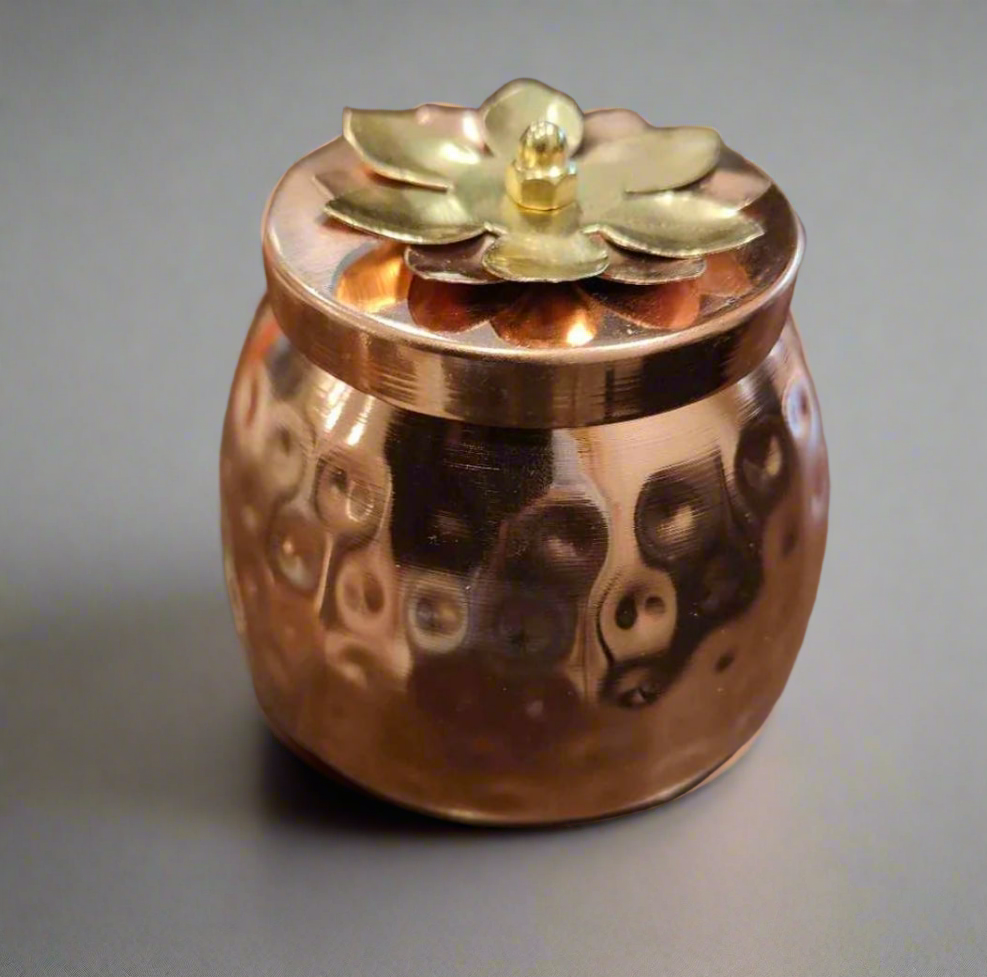 METAL COPPER JAR DOTS