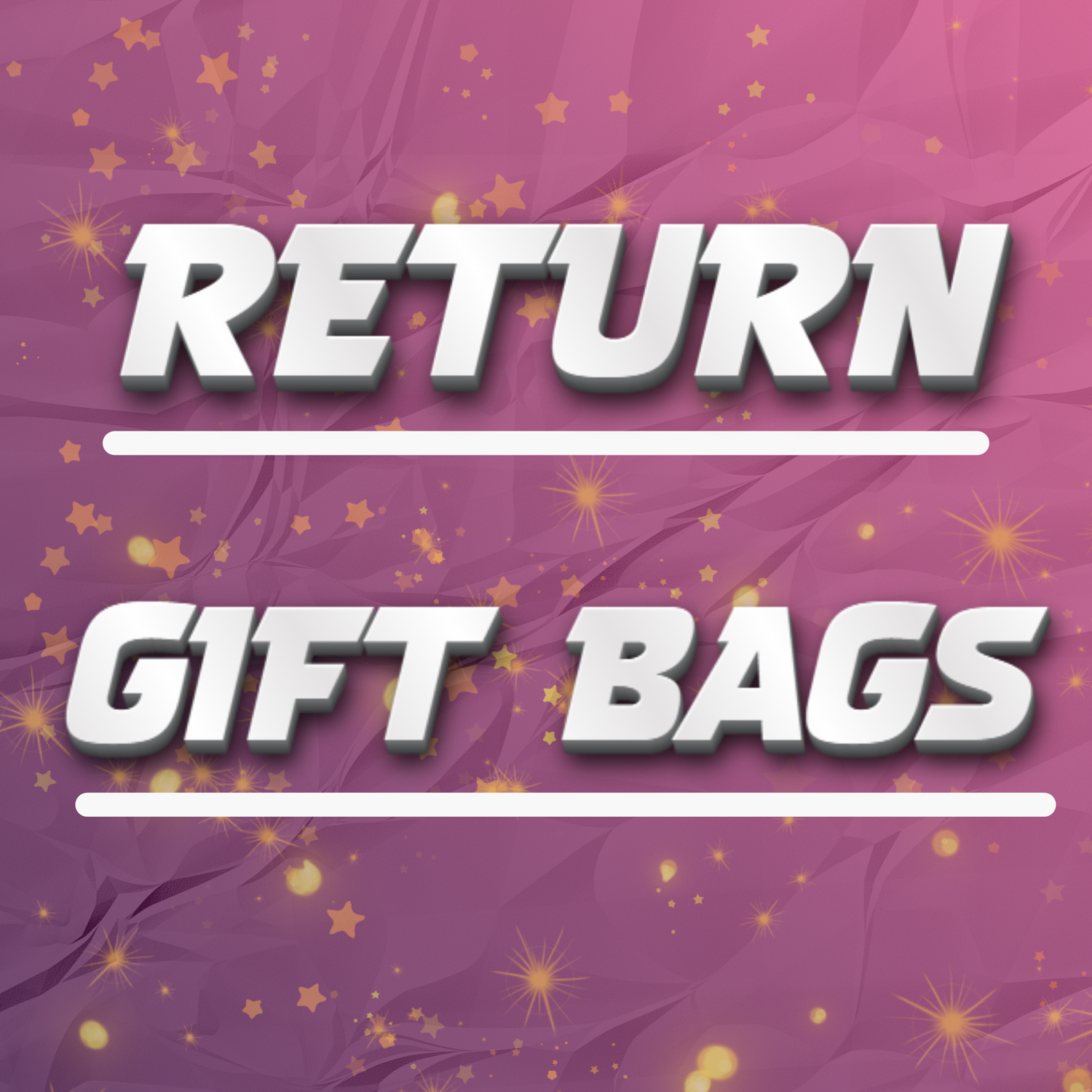 RETURN GIFT BAGS