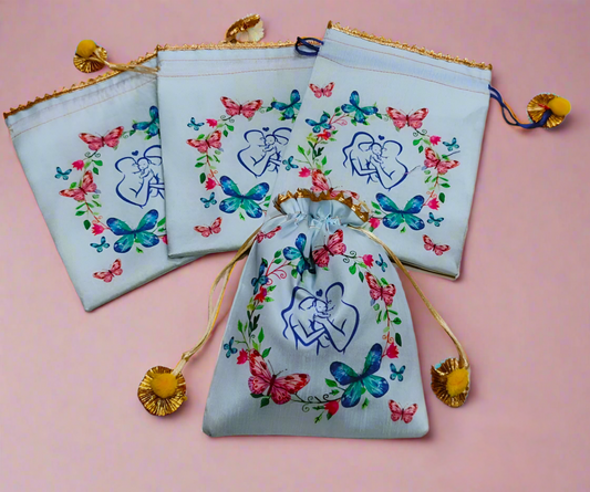 Baby Shower Blue Potli