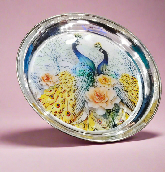 Peacock Digital Print Plates