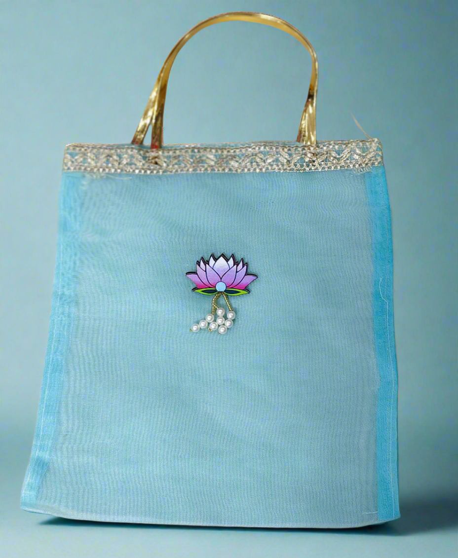 Lotus Organza Bag