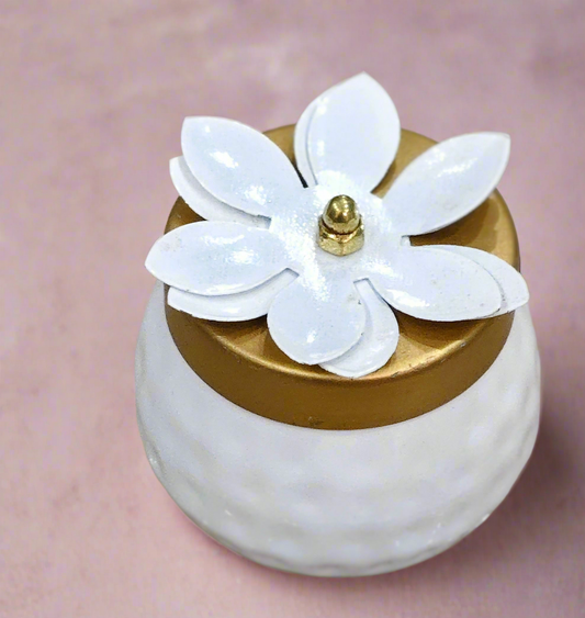 White Jar 3"