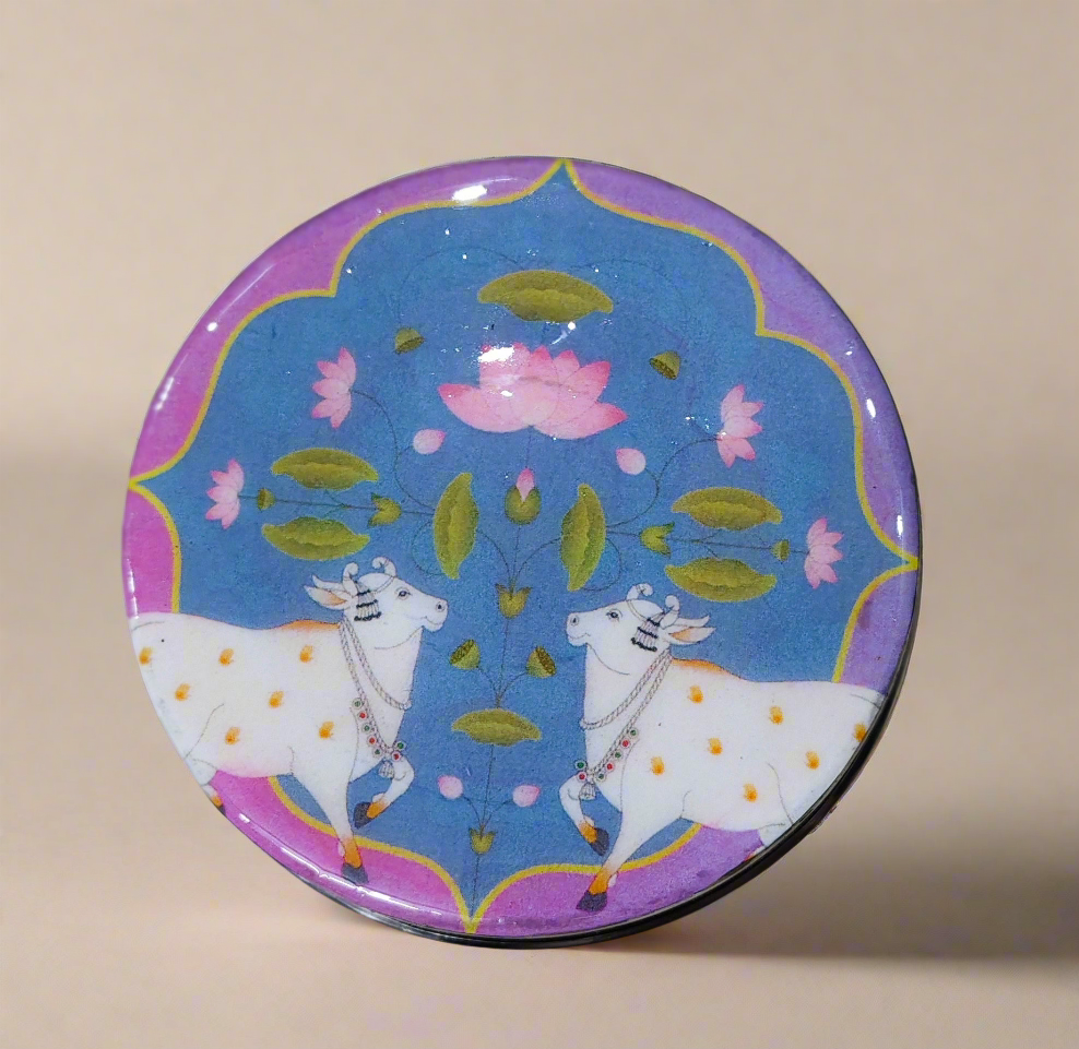 PRINTED STEEL TIFFIN BOX