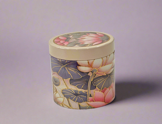 Lotus Print Airtight Container