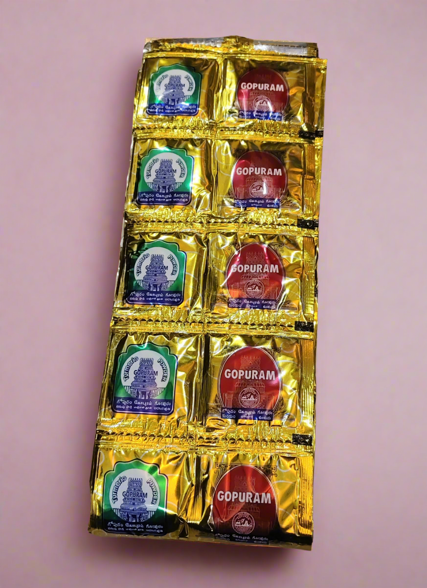 Gopuram Turmeric Kumkum Combo