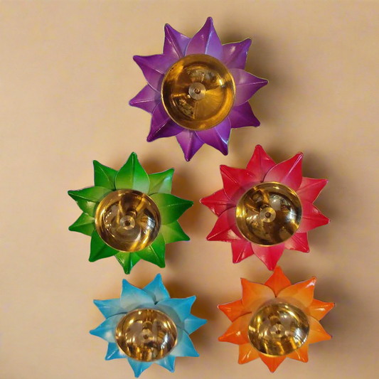 BRASS LOTUS SMALL DIYA